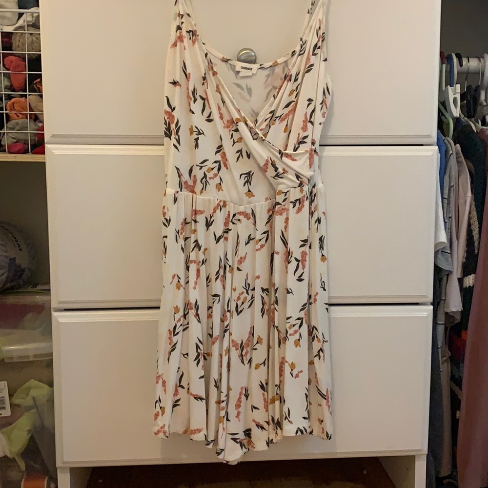 Floral Garage Romper